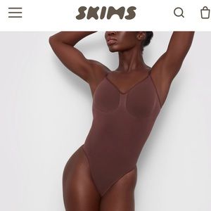 SKIMS Sculpting Bodysuit with snaps